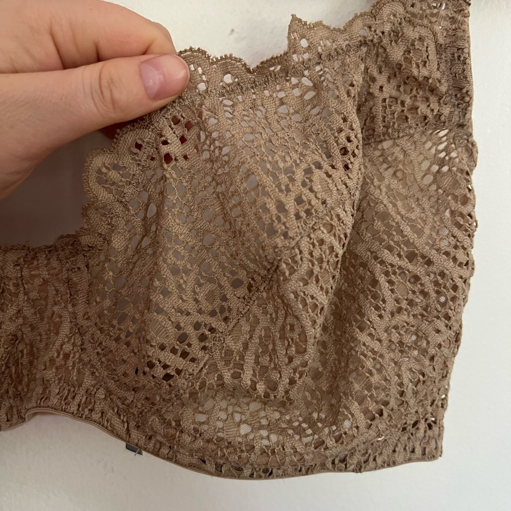 Else Lingerie Beige Balconette Lace Bra 36DD | Good Condition (Used) - Picture 5 of 11